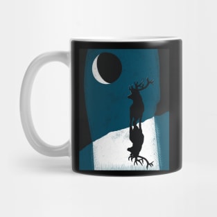 Moonlit deer Mug